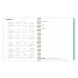 Blue Sky 2023 Tabbed Weekly and Monthly Planner, 8.5 in. x 11 in., Laurel, thumbnail image 4 of 5