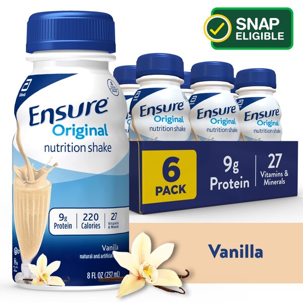 Ensure Original Nutrition Shake, 6 CT