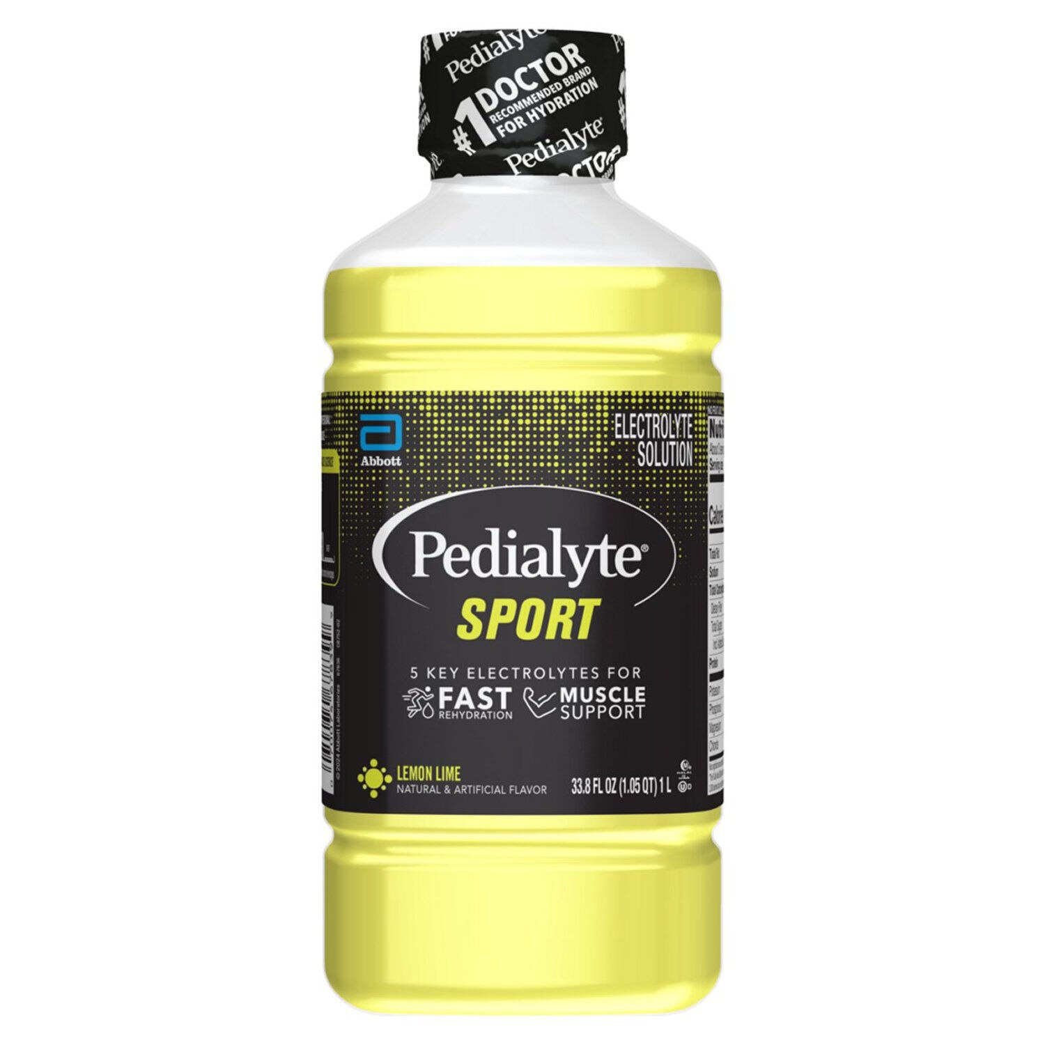 Pedialyte Sport Electrolyte Solution Ready-to-Drink, 33.8 OZ image.
