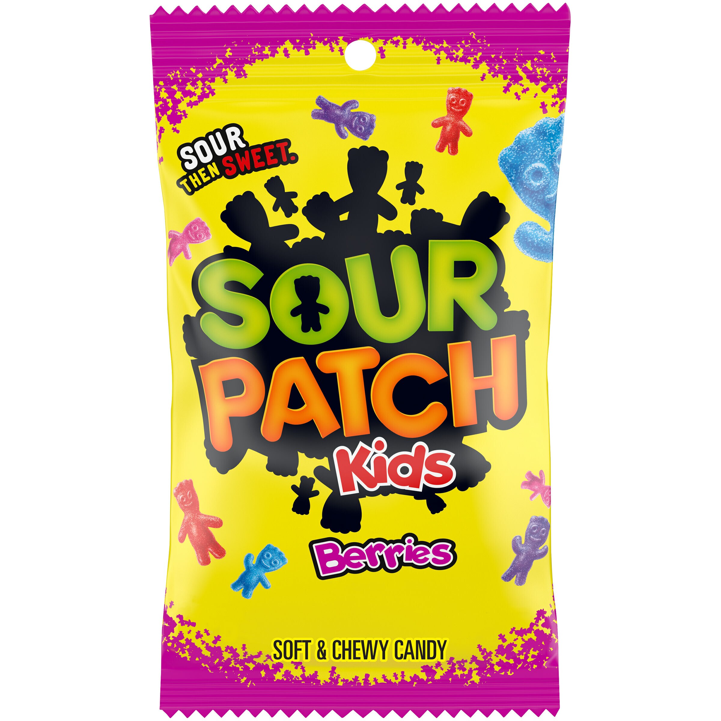 Sour Patch Kids Berries Soft & Chewy Candy, 7.2 oz