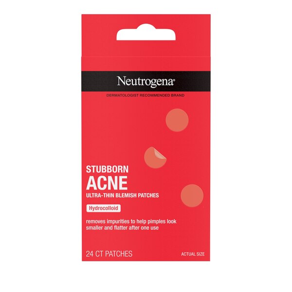 Neutrogena Stubborn Acne Hydrocolloid Blemish Patches,