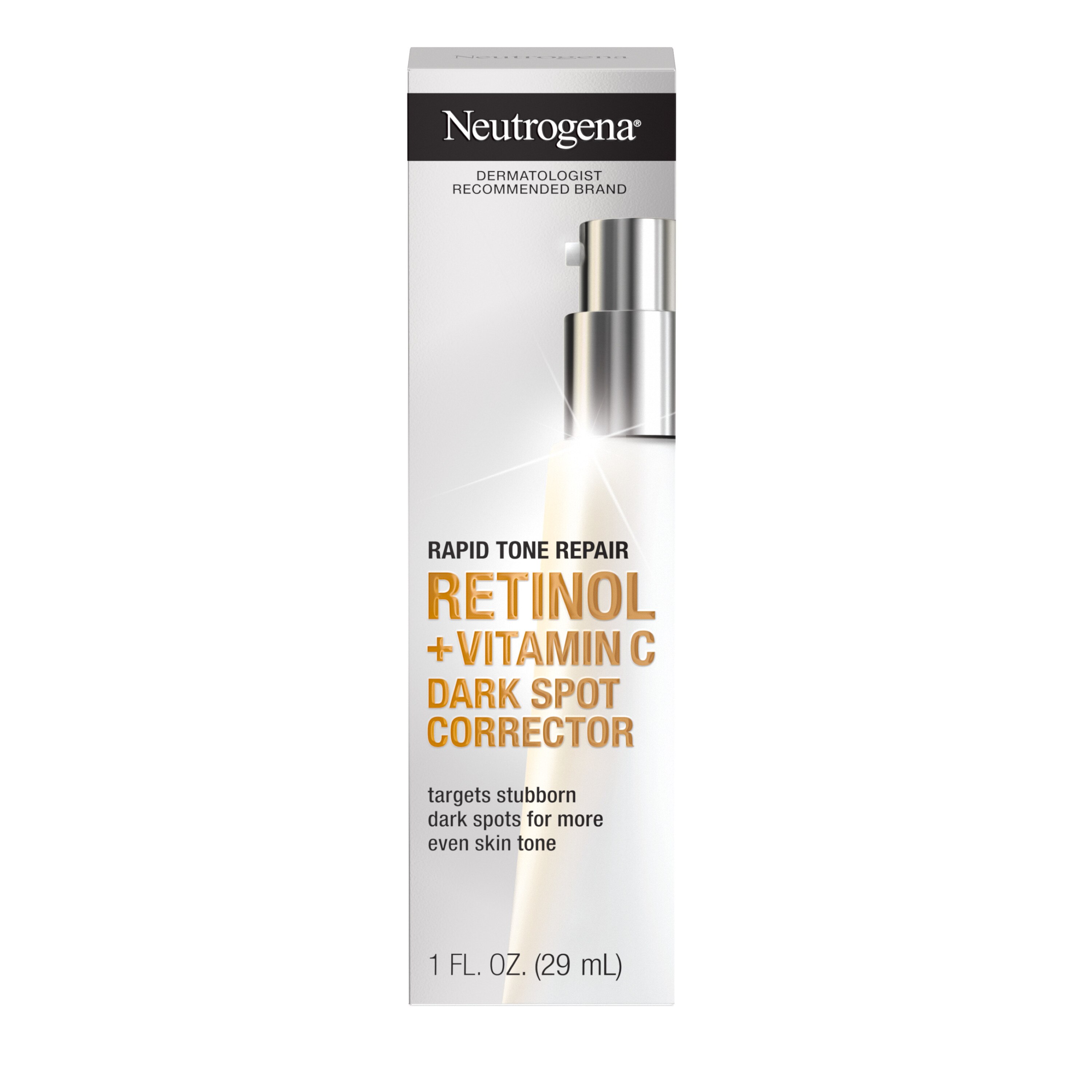 Neutrogena Rapid Tone Repair Dark Spot Corrector Retinol Serum, 1 OZ