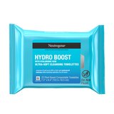 Neutrogena HydroBoost Face Cleansing & Makeup Remover Wipes, 25CT, thumbnail image 1 of 20