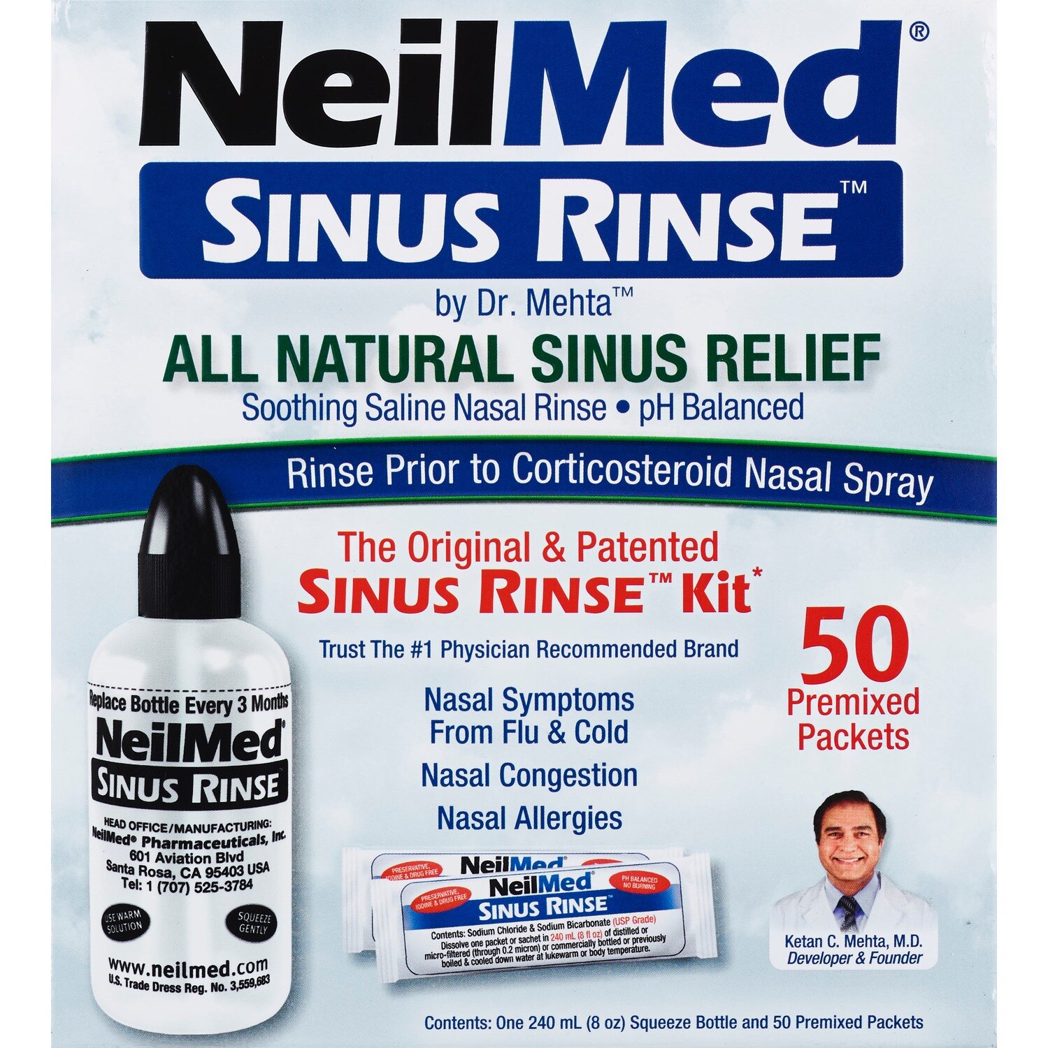 NeilMed Sinus Rinse Kit