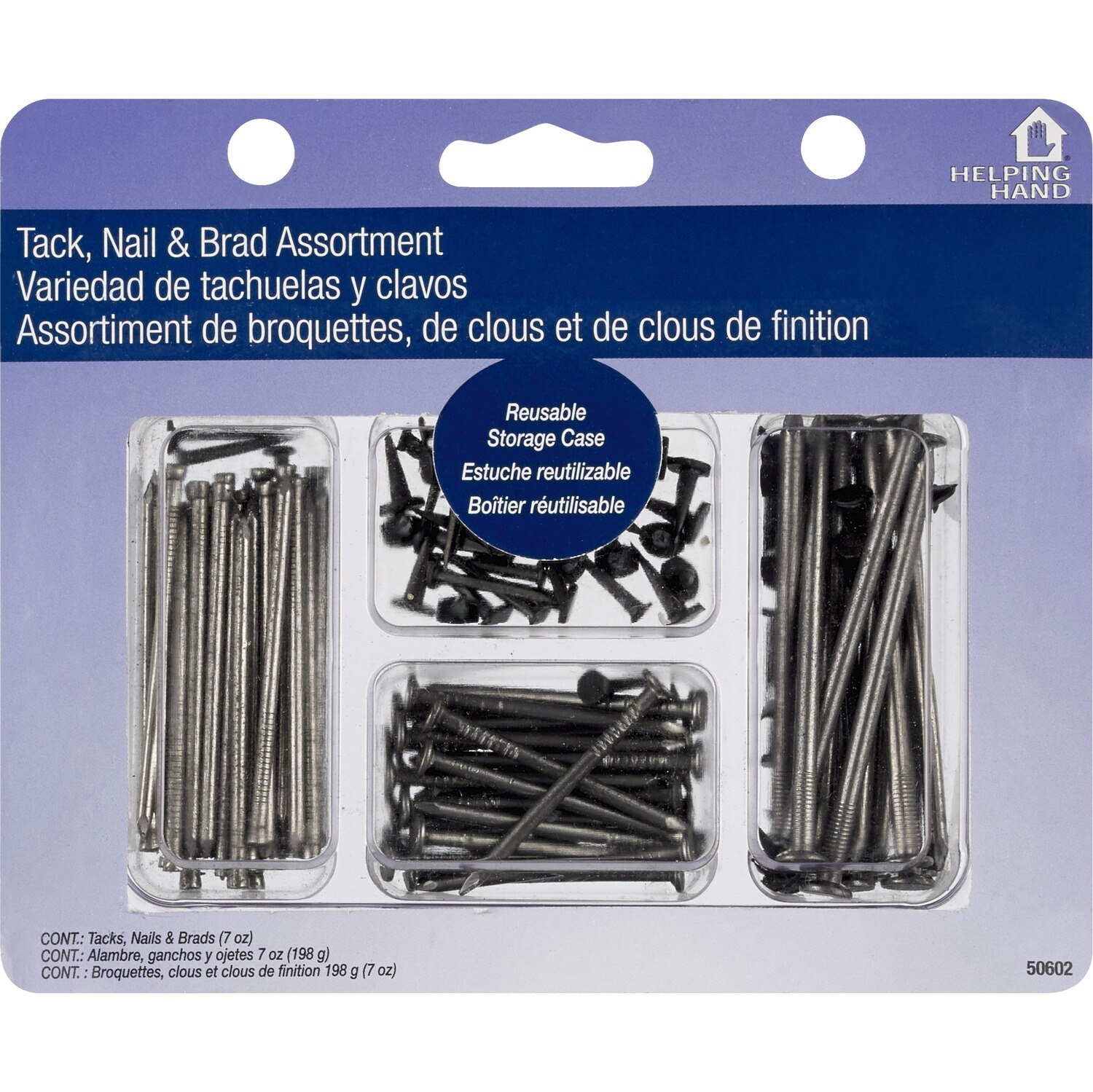 Helping Hand Tack, Nail, & Brad Assortment