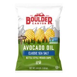 Boulder Canyon Classic Sea Salt Avocado Oil Kettle Chips, 5.25 oz, thumbnail image 1 of 4