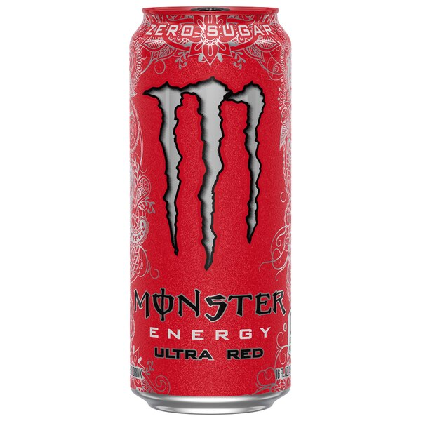 Monster Energy, Ultra Red, 16 oz