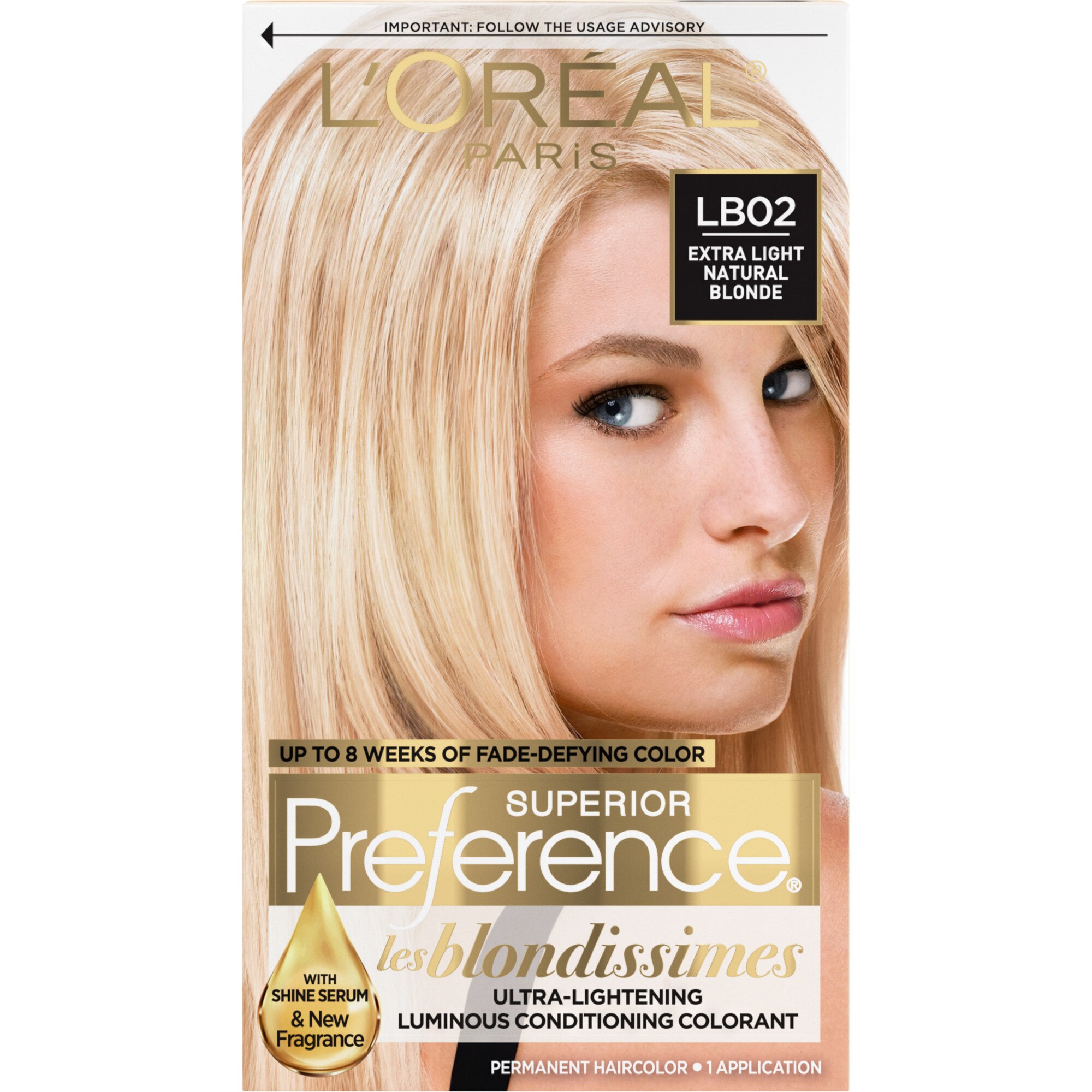 L'Oreal Paris Superior Preference Fade-Defying Shine Permanent Hair Color image.