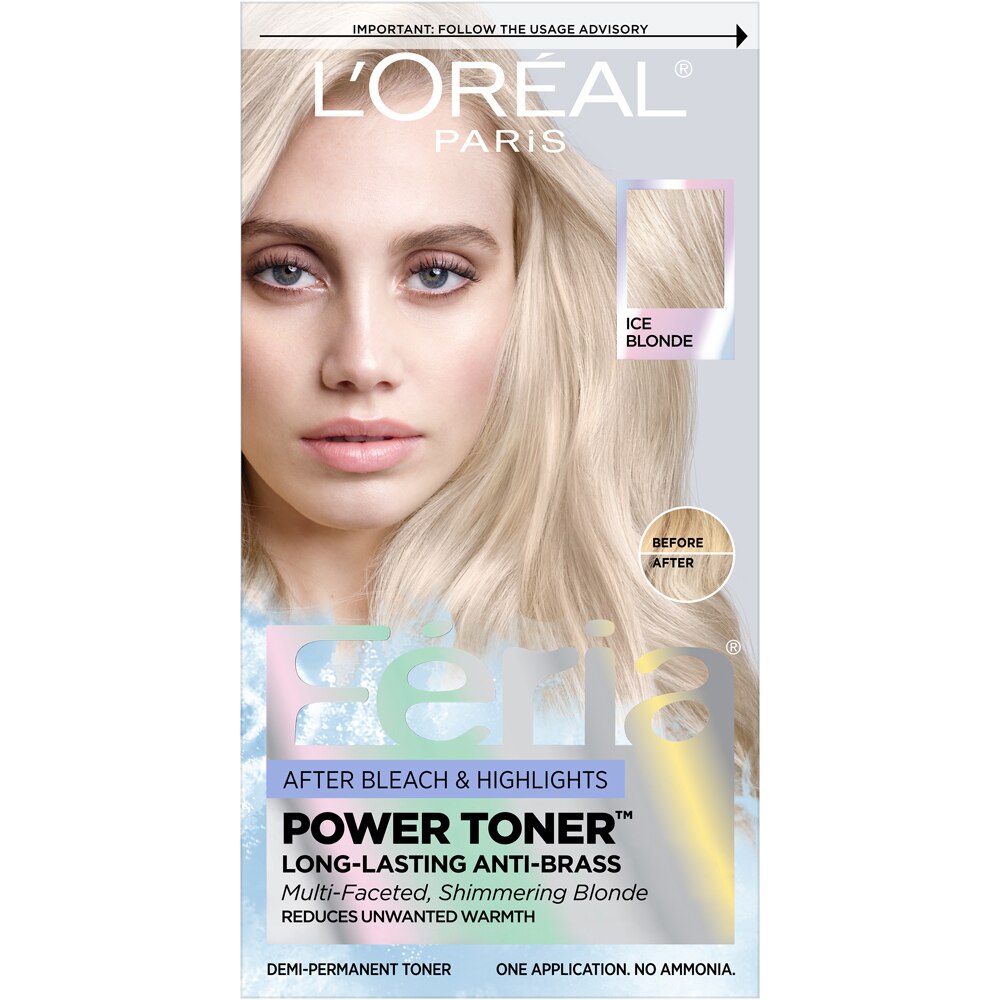 L'Oreal Paris Feria Power Toner, Long Lasting Anti Brass Toner