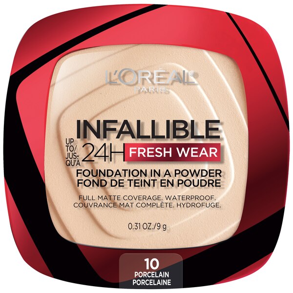 L'Oreal Paris Infallible Up to 24H Fresh Wear in a Powder, Matte Finish