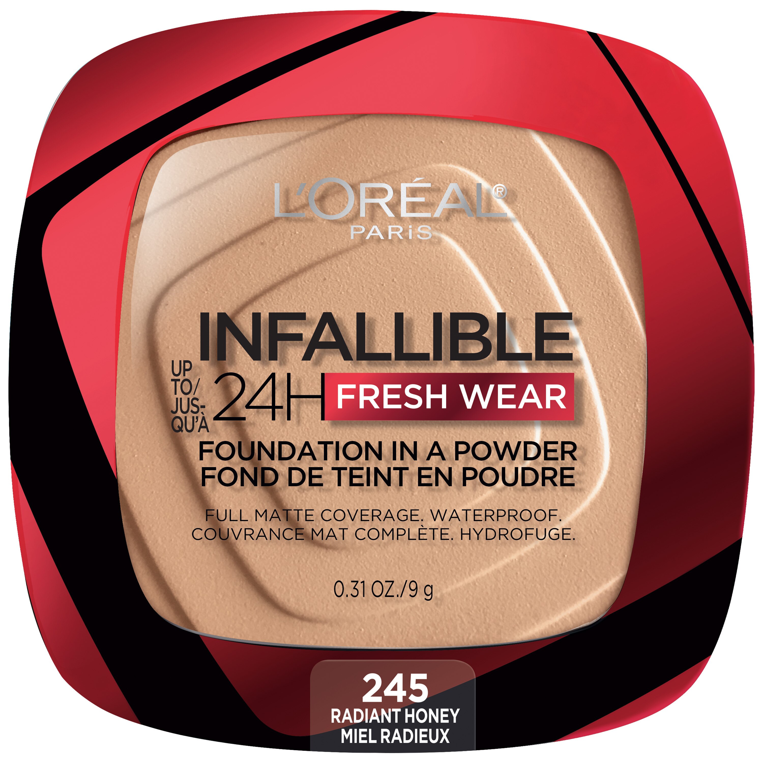 L'Oreal Paris Infallible Up to 24H Fresh Wear in a Powder, Matte Finish image.