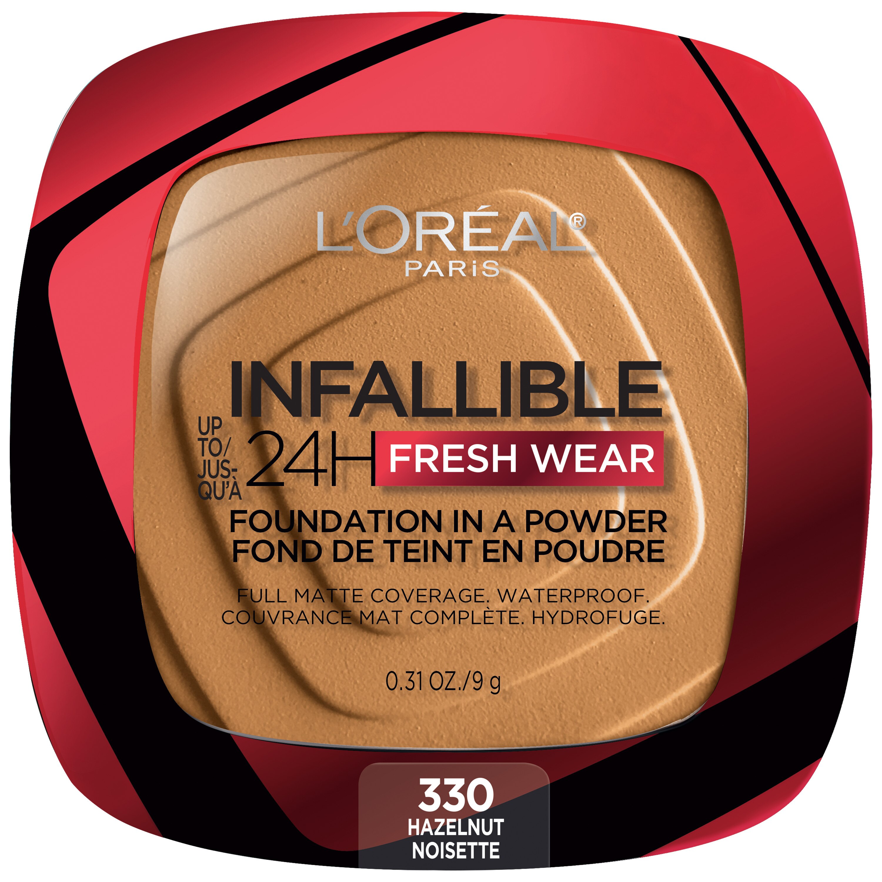 L'Oreal Paris Infallible Up to 24H Fresh Wear in a Powder, Matte Finish image.