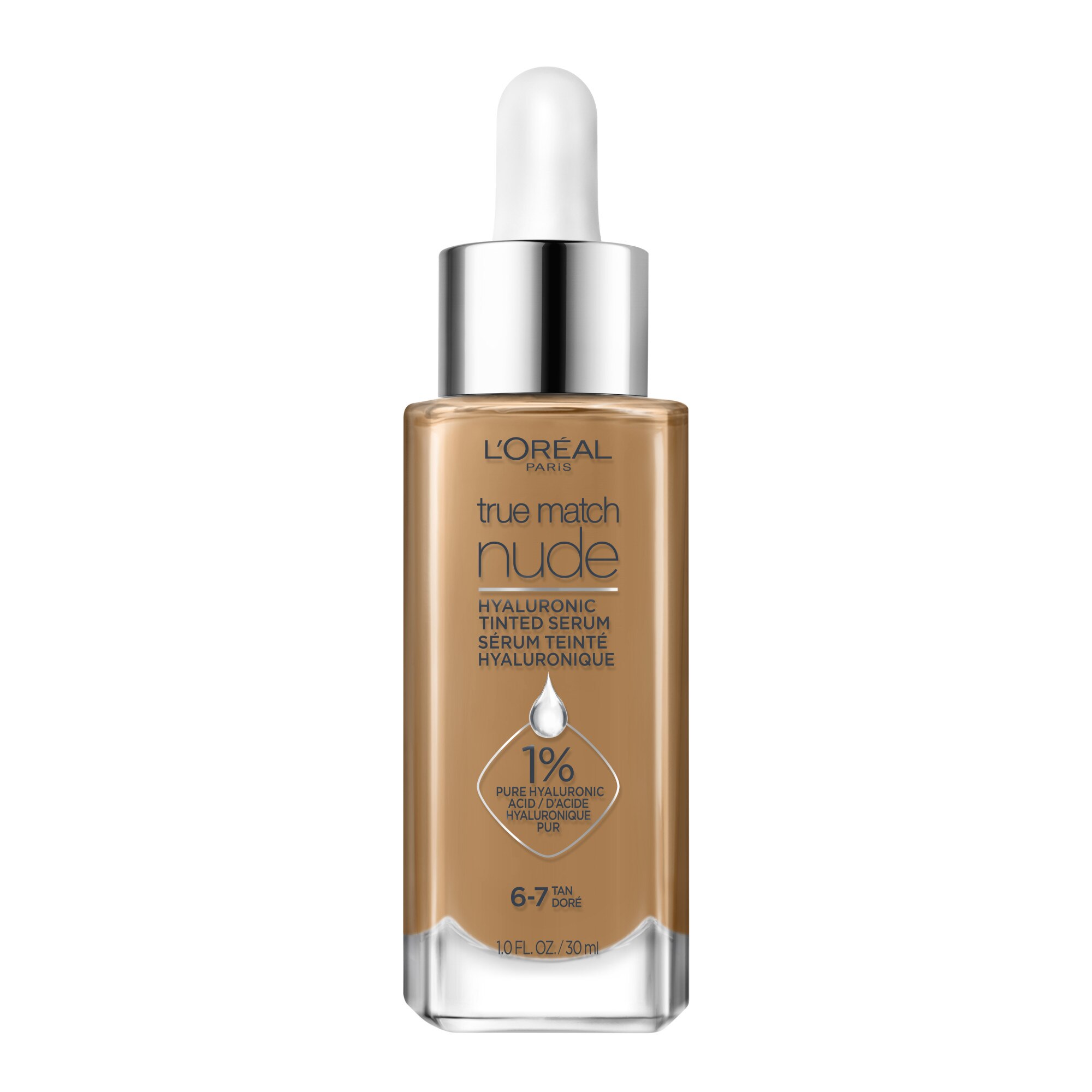 L'Oreal Paris True Match Hyaluronic Tinted Serum, Makeup Skincare Hybrid image.