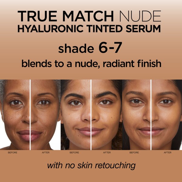 L'Oreal Paris True Match Hyaluronic Tinted Serum, Makeup Skincare Hybrid