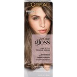 L'Oreal Paris Le Color Gloss One Step In-Shower Toning Gloss, Smokey Bronde, thumbnail image 1 of 9