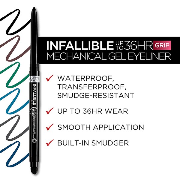 L'Oreal Paris Infallible Grip Mechanical Gel Makeup Eyeliner