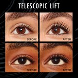 L'Oreal Paris Telescopic Lift Washable Makeup Mascara, 36HR Wear, Black, thumbnail image 3 of 8