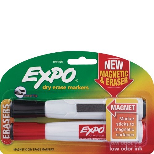 Expo Dry Erase Markers, 2CT image.