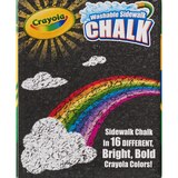 Crayola Washable Sidewalk Chalk, thumbnail image 2 of 4