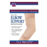 Pro-Lite Elbow Support Knitted Pullover, Beige XL, thumbnail image 1 of 2