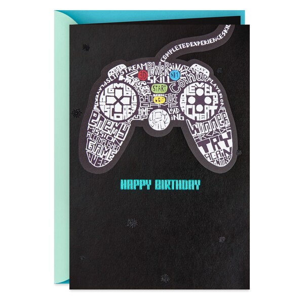 Hallmark Birthday Card (Video Games) E22