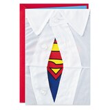 Hallmark Signature Birthday Card for Him (Superman Silhouette) E23, thumbnail image 1 of 1