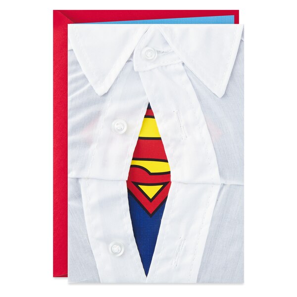 Hallmark Signature Birthday Card for Him (Superman Silhouette) E23