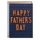 Hallmark Signature Fathers Day Card (Cork Lettering, Thankful for You), thumbnail image 1 of 6
