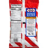 T.G.I. Fridays Potato Skins Cheddar & Bacon Snack Chips, 4.5 oz, thumbnail image 2 of 3