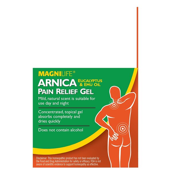 MagniLife Arnica Pain Relief Gel, 4 OZ