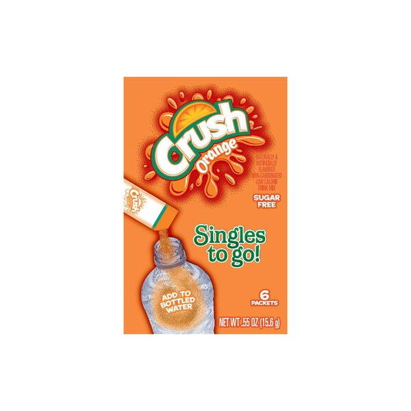 Crush Singles To Go Drink Mix, 6 CT
