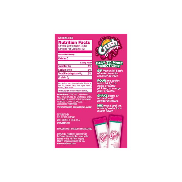 Crush Singles To Go Drink Mix, 6 CT