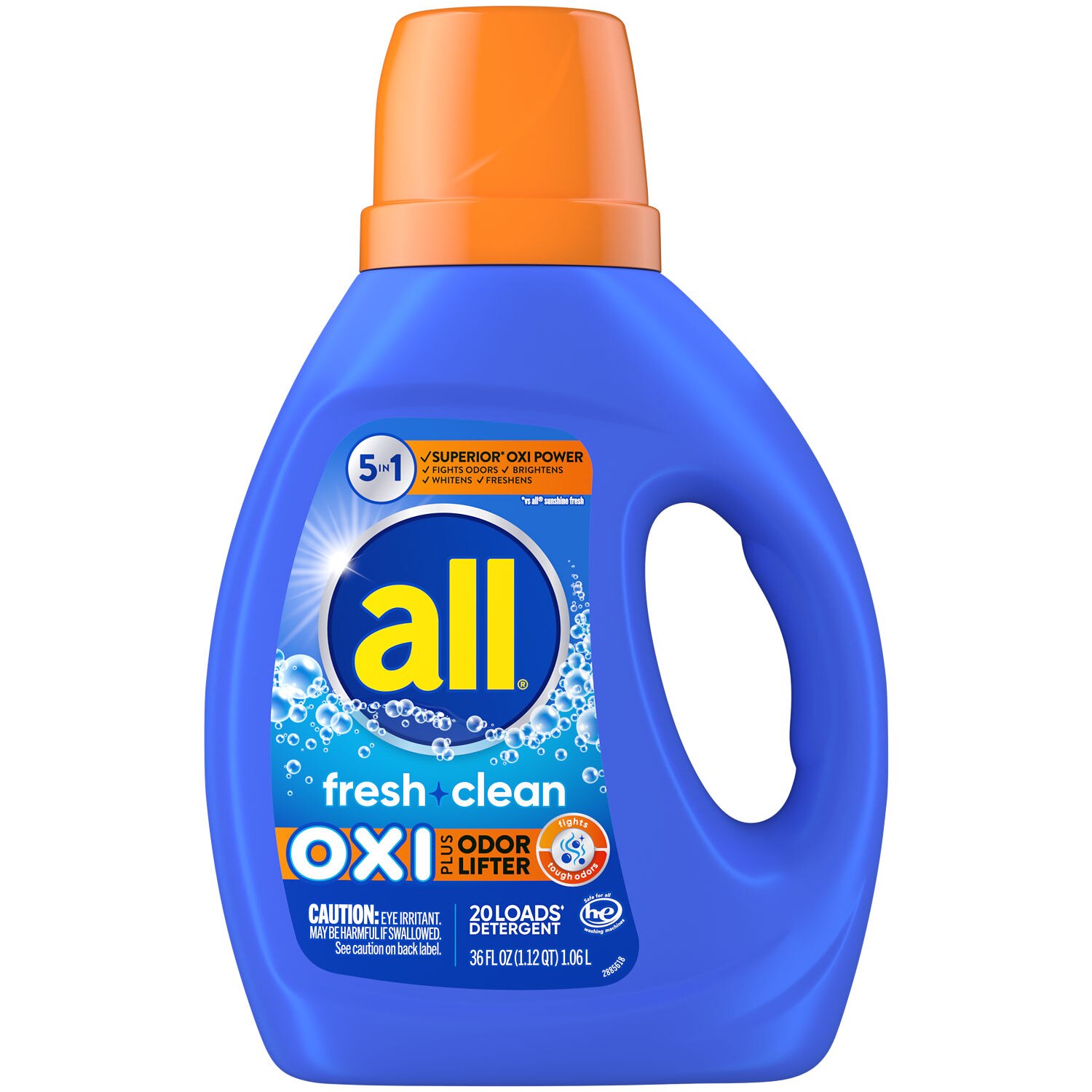 all OXI Liquid Laundry Detergent, 36 oz image.