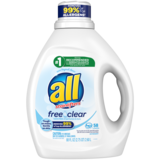 all Liquid Laundry Detergent, Free Clear for Sensitive Skin, thumbnail image 1 of 6