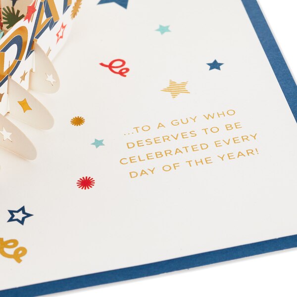 Hallmark Signature Paper Wonder Pop Up Fathers Day Card (Celebrating You)