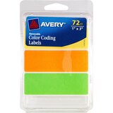 Avery Neon Removeable Color Coding Labels, thumbnail image 1 of 2