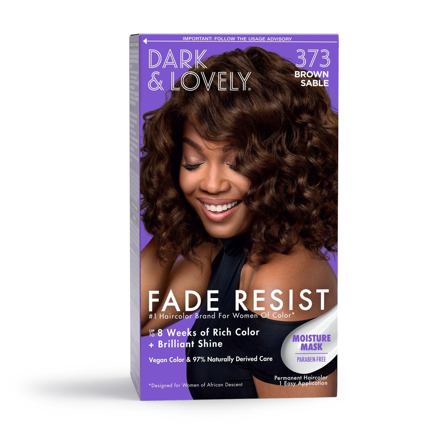Dark & Lovely Fade Resist Permanent Hair Color image.