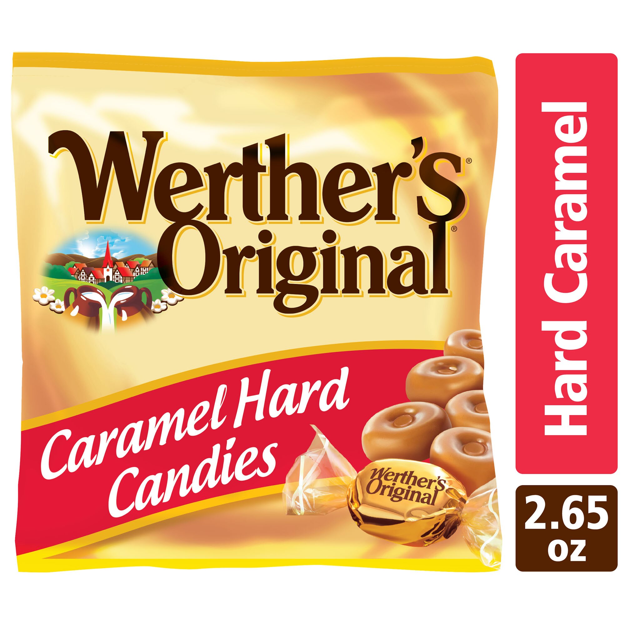 Werther's Original Caramel Hard Candies, 2.65 oz