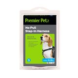 Premier Pet No Pull Step-In Harness, Black, Small, thumbnail image 1 of 5