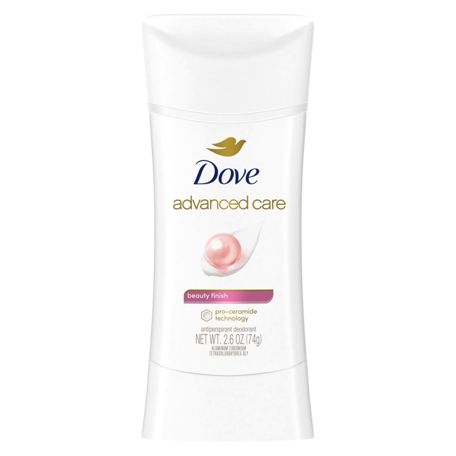 Dove Advanced Care 48-Hour Antiperspirant & Deodorant Stick, Beauty Finish image.