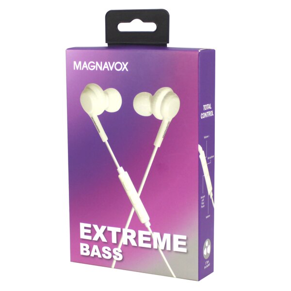 Magnavox Extreme Bass In Ear Headphones