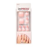 KISS imPRESS Press-on Pedicure, thumbnail image 1 of 2