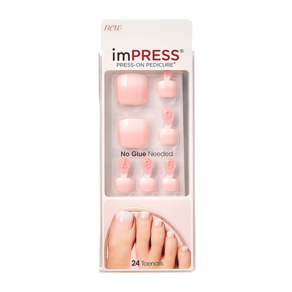 KISS imPRESS Press-on Pedicure