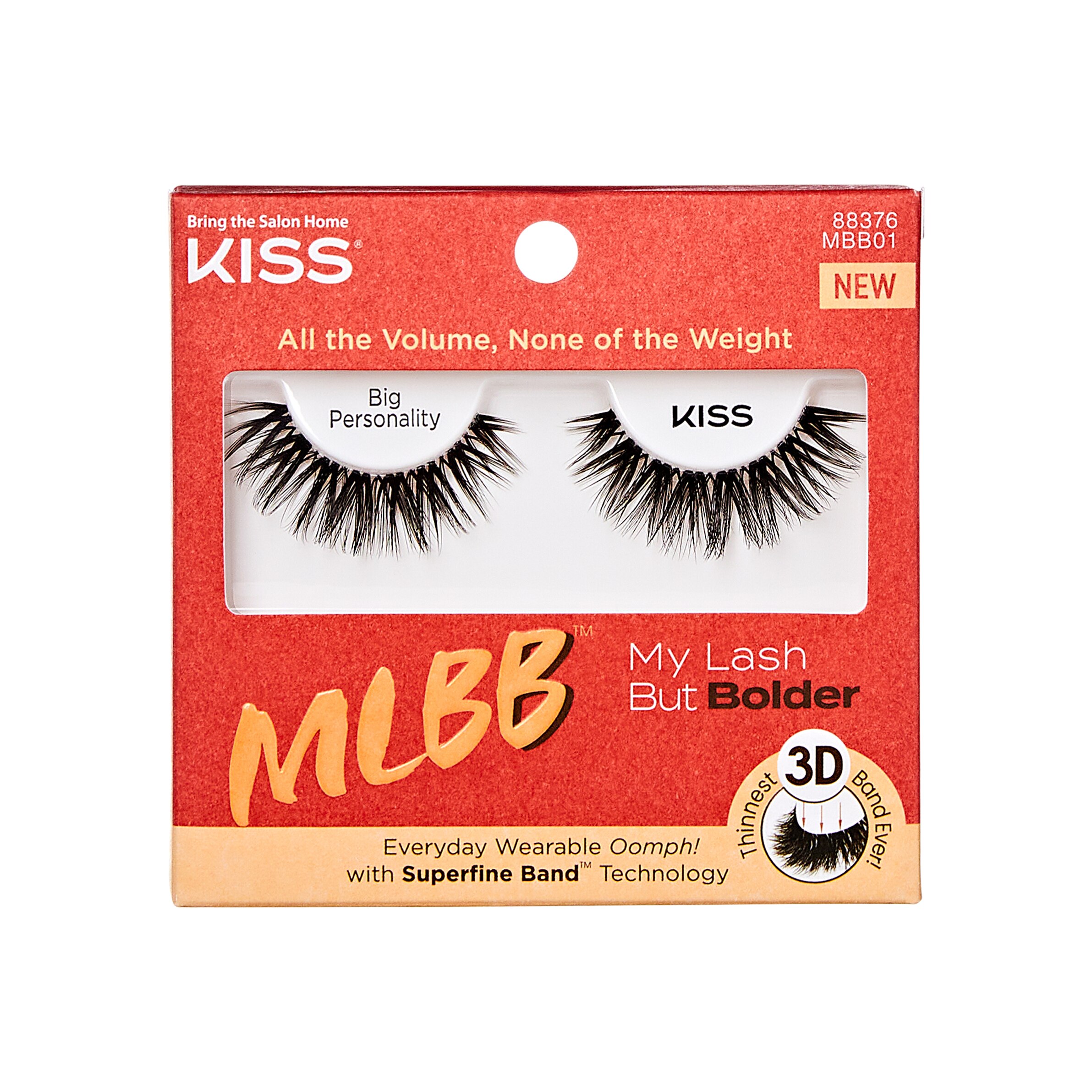 KISS My Lash But Bolder 3D Volume False Eyelashes