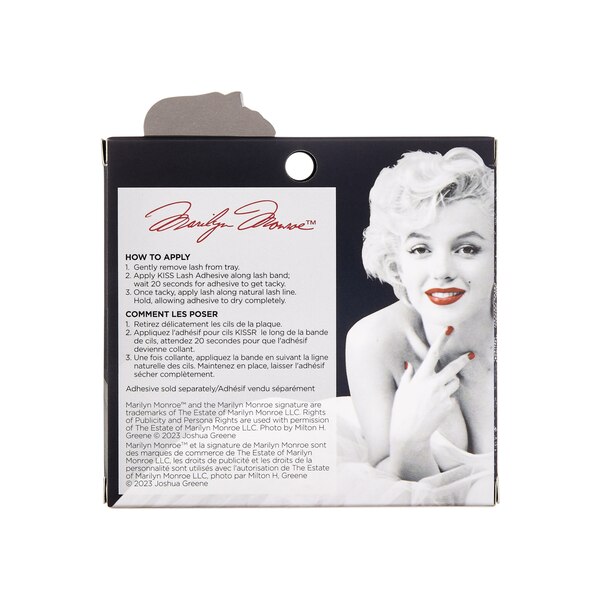Marilyn Monroe x KISS Limited Edition False Eyelashes, 1 Pair