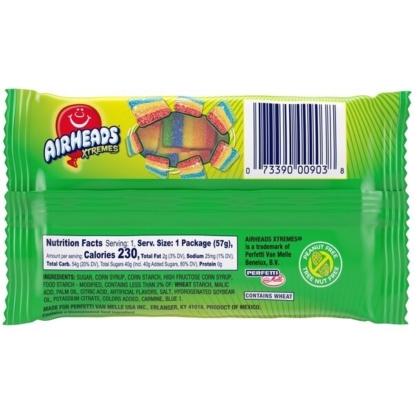 AirHeads Xtremes Rainbow Berry Bites