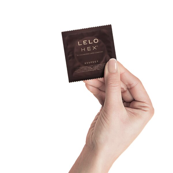 Lelo HEX Respect XL Condoms, 3 CT