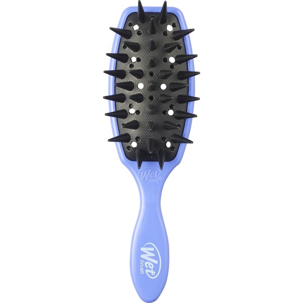 Wet Brush Custom Care Ultimate Treatment Detangling Brush for Thick Hair, Blue