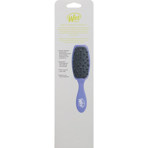 Wet Brush Custom Care Ultimate Treatment Detangling Brush for Thick Hair, Blue