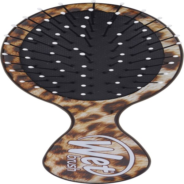 Wet Brush Squirt Detangling Brush, Leopard